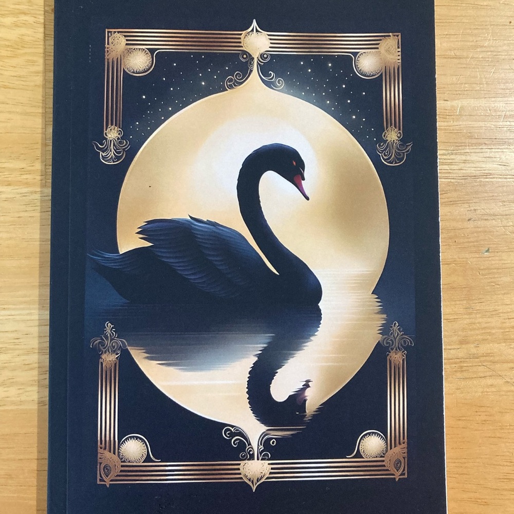 Elegant Black Swan Journal